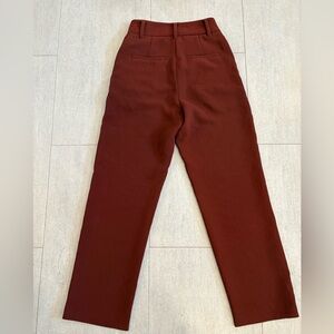Aritzia Wilfred Terracotta dress pants size 00